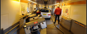 Eurotunnel crossing.